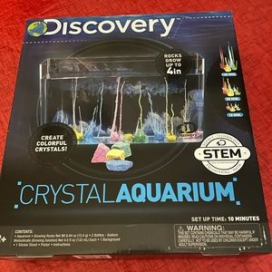 Discovery Crystal Aquarium Kit- brand new!